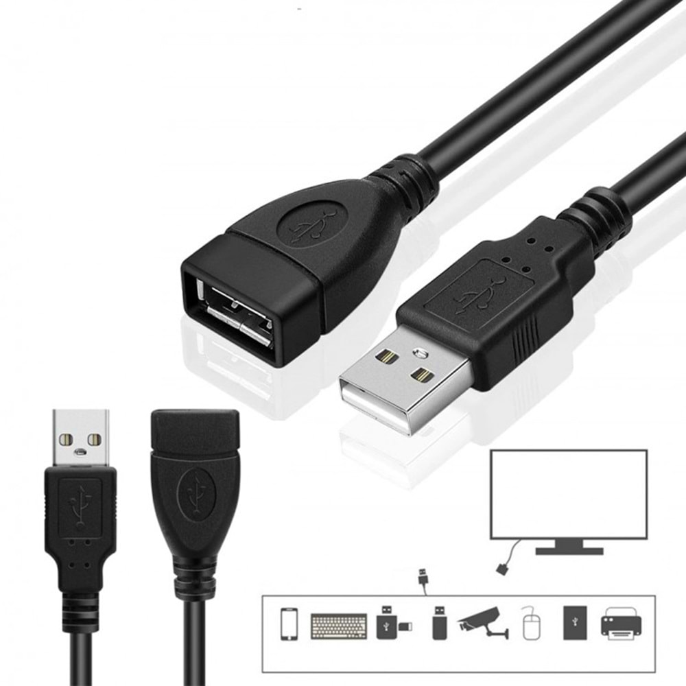 Gabble Gab-Uk03 Usb Uzatma Kablosu 3Mt