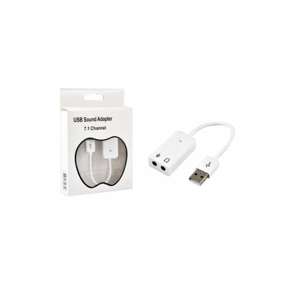 GABBLE GAB-USC61 USB SES 7.1 ÇEVİRİCİ KABLOLU