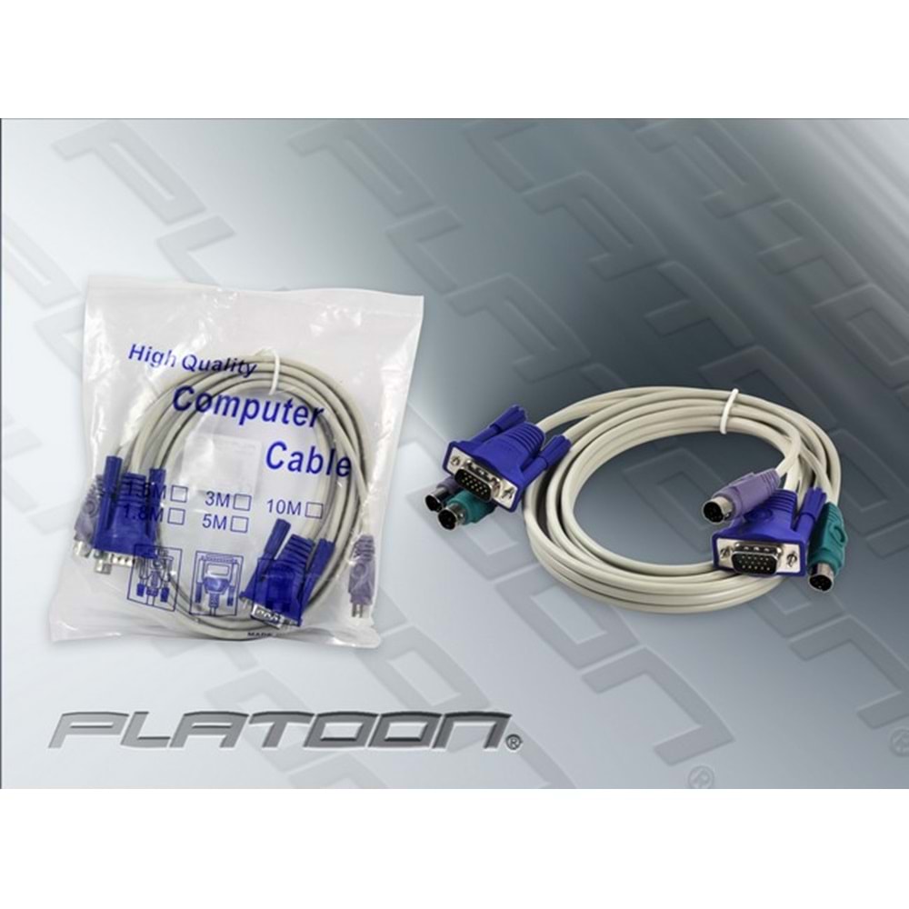 PLATOON PL-8864 1,5MT KVM KABLO