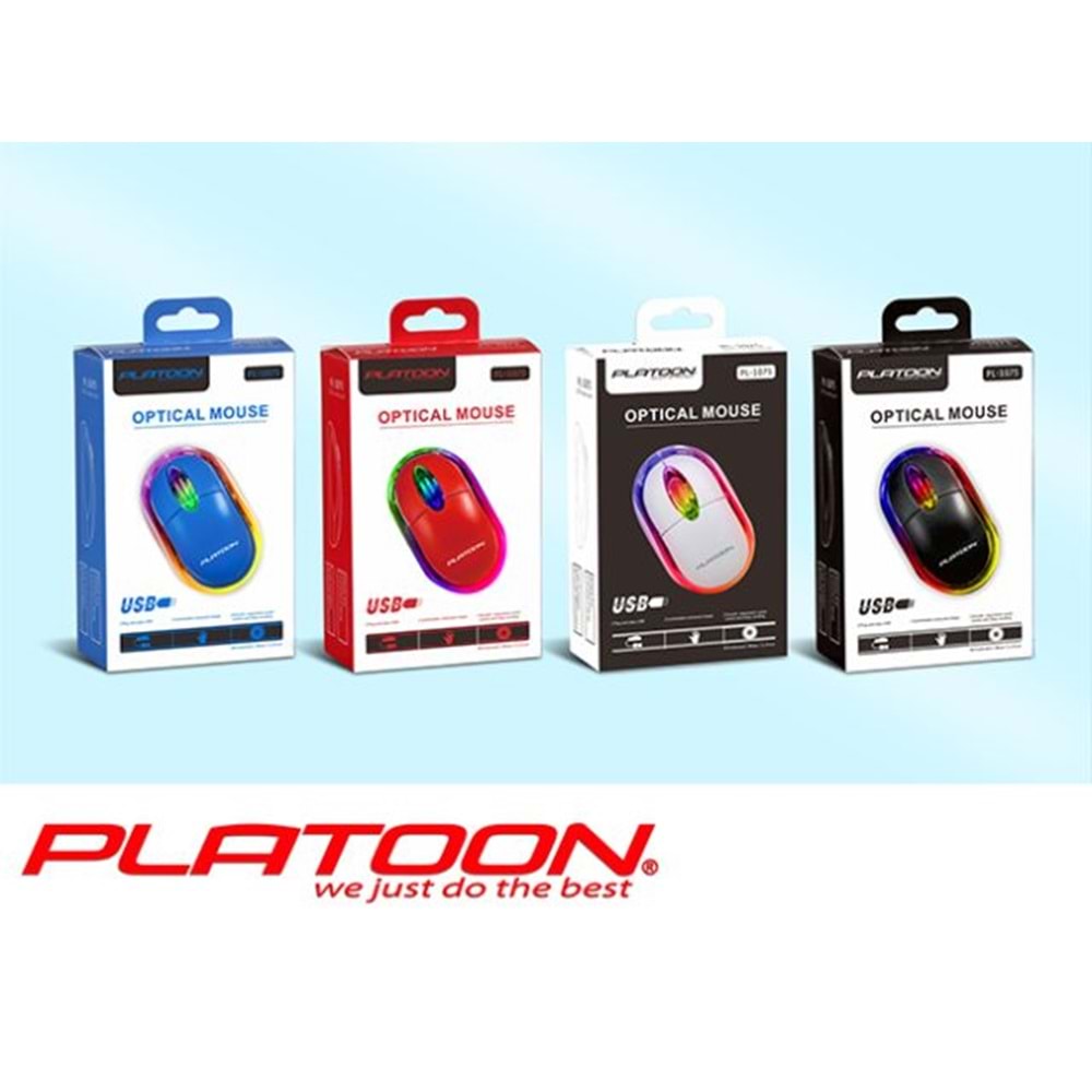 PLATOON PL-1075 USB MOUSE KUTU