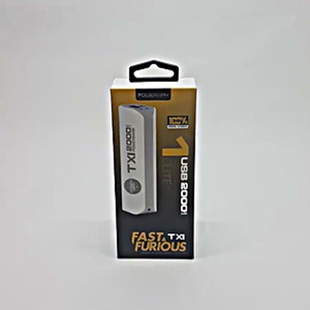 POWERWAY TX1 USB 2000MAH POWERBANK