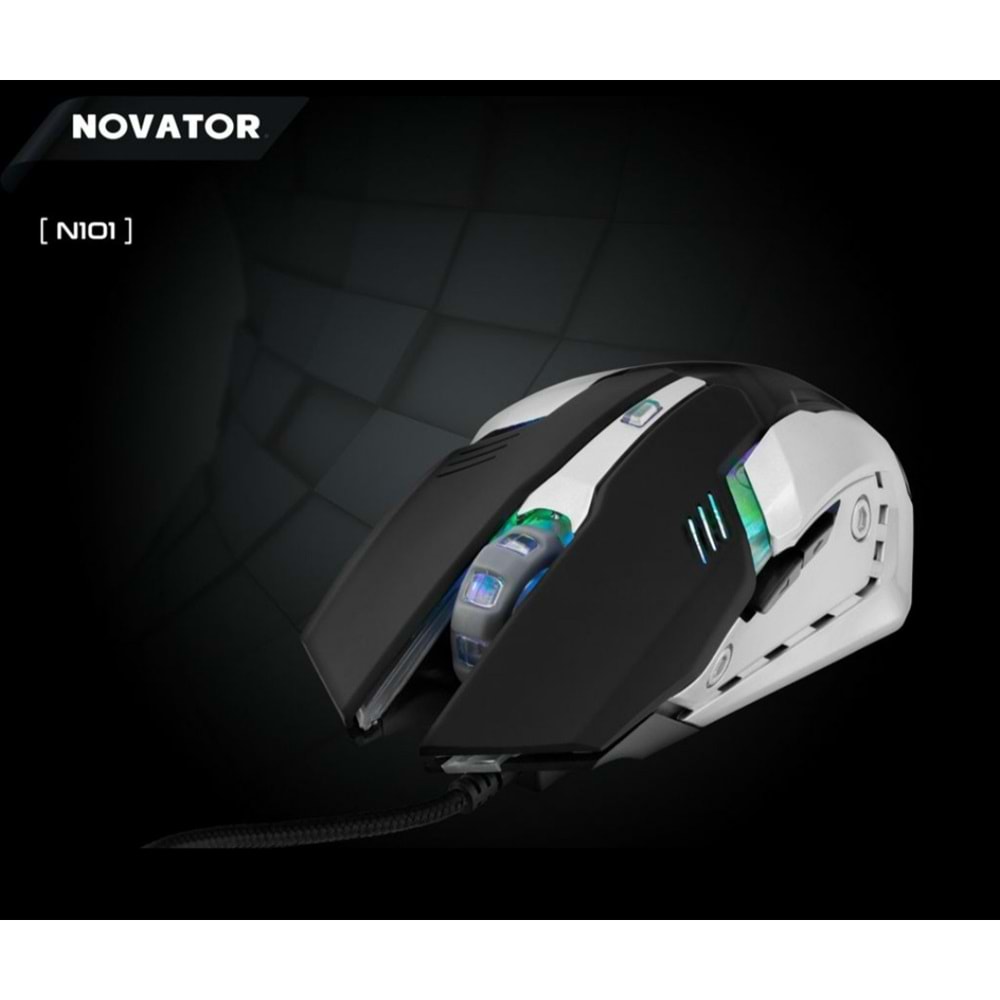 NOVATOR N101/50 OYUN MOUSE LEDLİ
