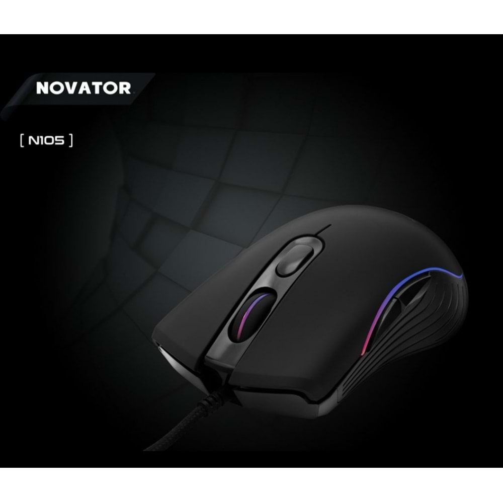 NOVATOR N105/50 OYUN MOUSE LEDLİ