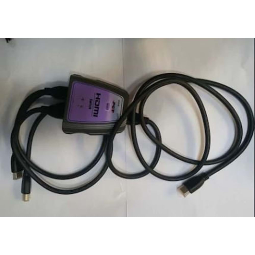 PCT MH21P HDMI 2'Lİ SWITCH KABLO YÜKSEK ÇÖZÜNÜRLÜKLÜ MULTİMEDYA ARAYÜZÜ SWITCH