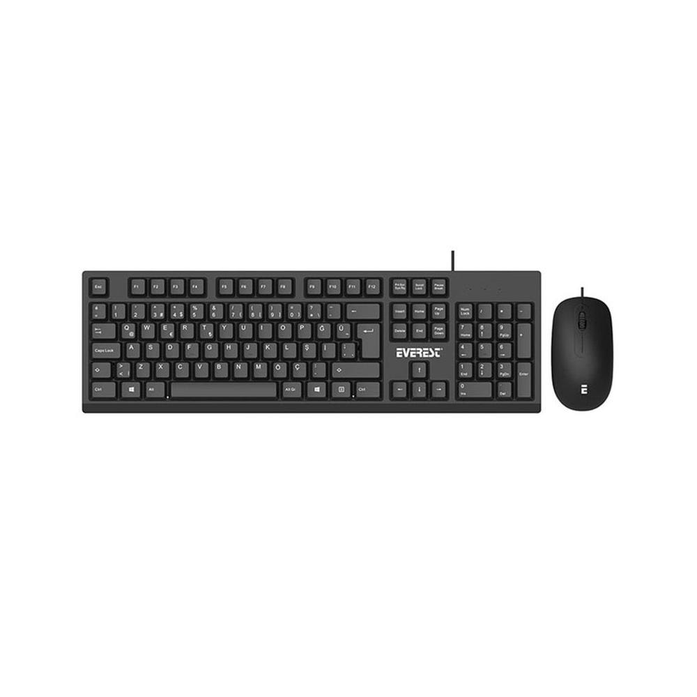 Everest KM-615 Kablolu Klavye Mouse Seti