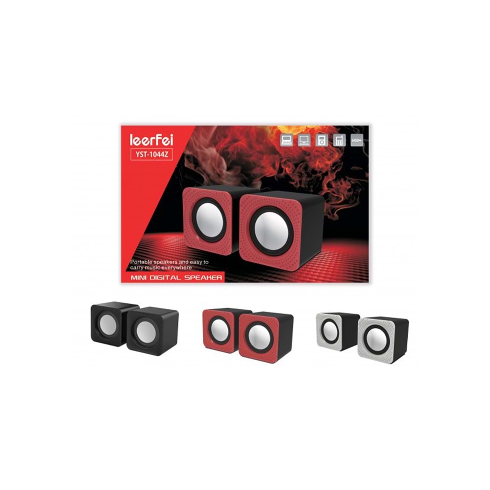 PLATOON PL-4085 1+1 USB SPEAKER