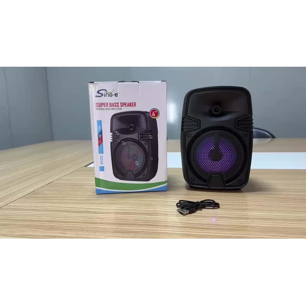 PLATOON PL-4407 IŞIKLI BLUETOOTHLU SPEAKER