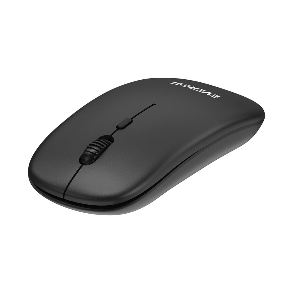 Everest SM-BT12 Siyah 2,4 ghz + Bluetooth + Kablosuz Mouse