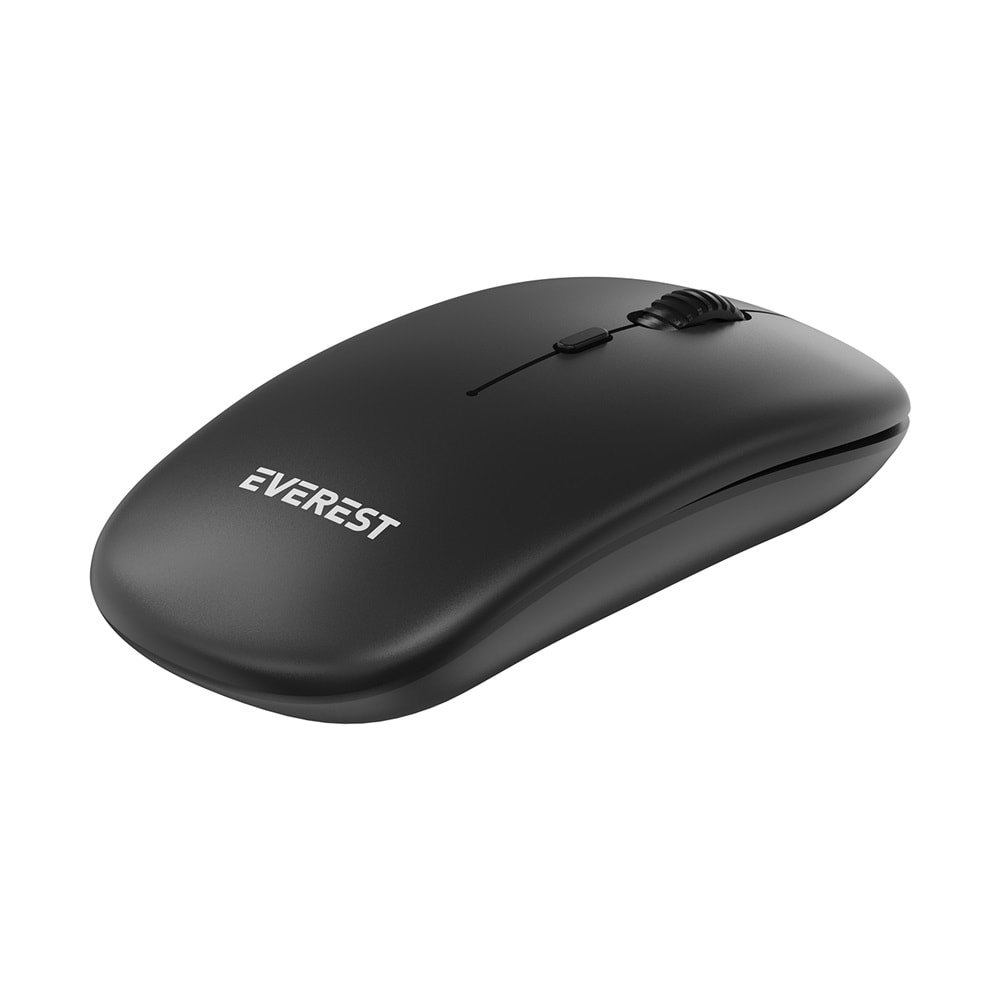 Everest SM-BT12 Siyah 2,4 ghz + Bluetooth + Kablosuz Mouse