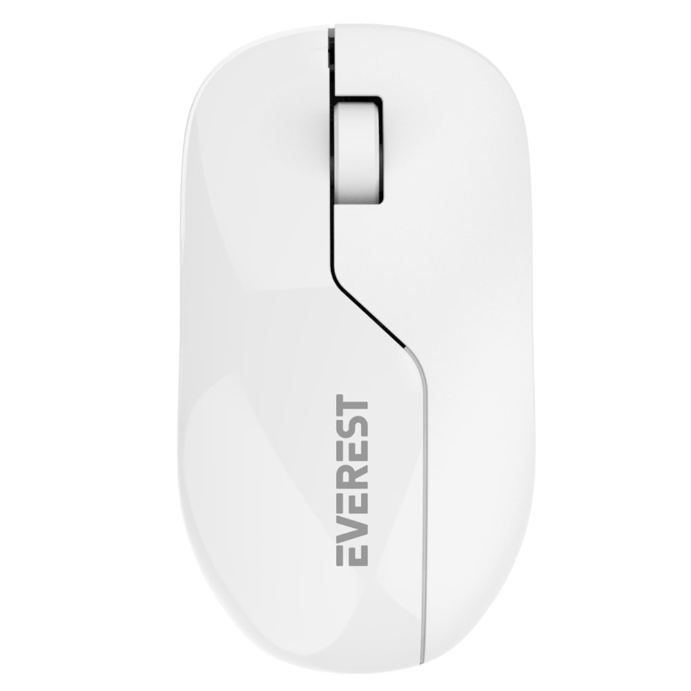 Everest SMW-973 Usb Beyaz/Mavi 2.4Ghz Kablosuz Mouse