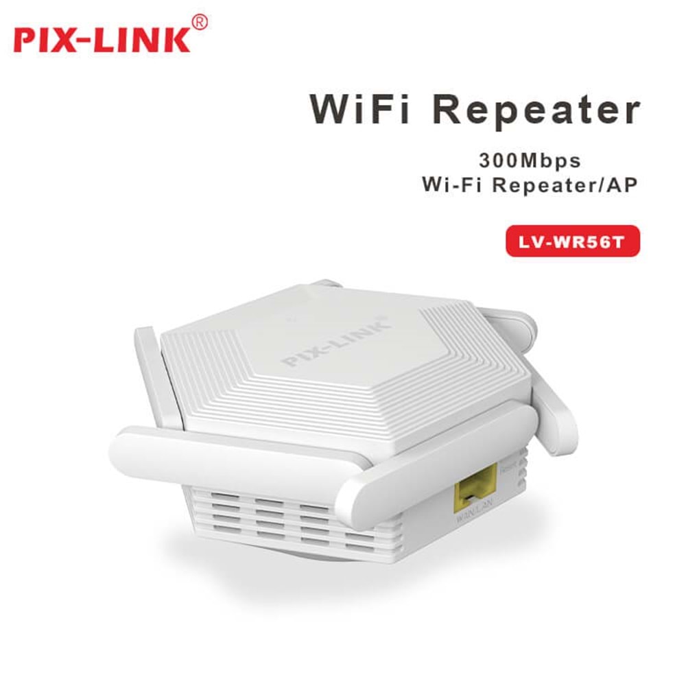 PIX-LINK GAB-WR56T 6 ANTEN ACCESS POINT REPEATER ROUTER 1200Mbps WiFi ADAPTÖR