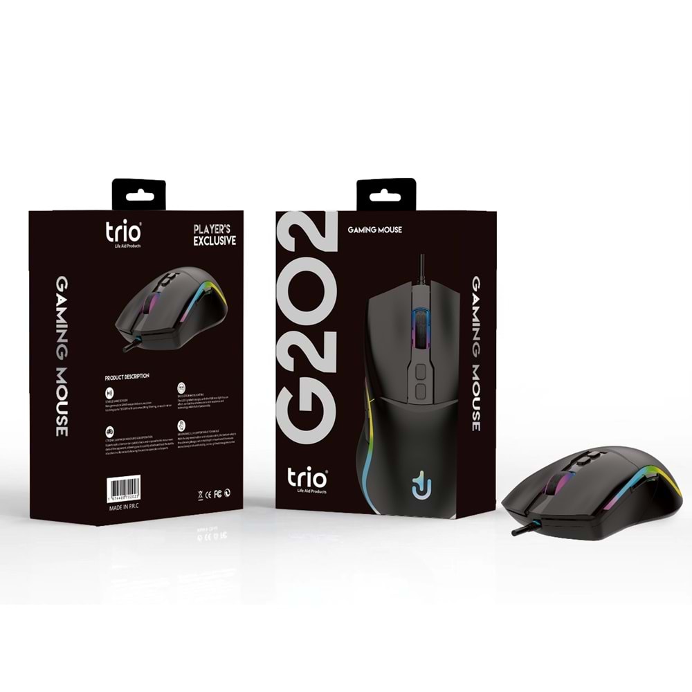 TRİO G202 GAMING MOUSE
