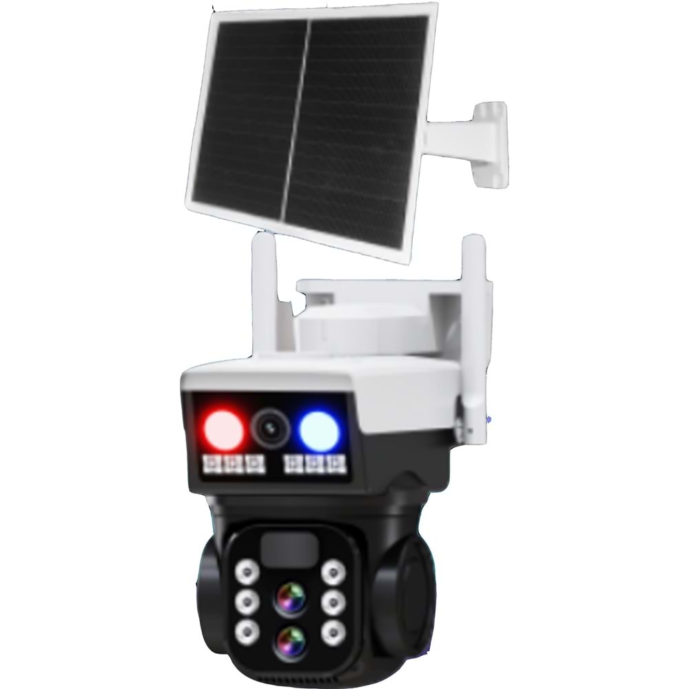 APRONX APX-WP266OZ 6MP 6MP PTZ Wi-Fi -SOLAR 10X ZOOM