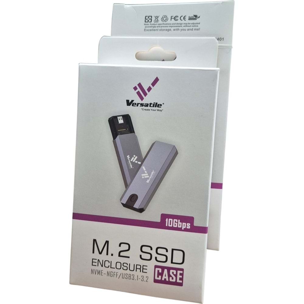 Verstilem.2 Ssd Kutu Nvme-Ngff/Usb 3.1-3.2