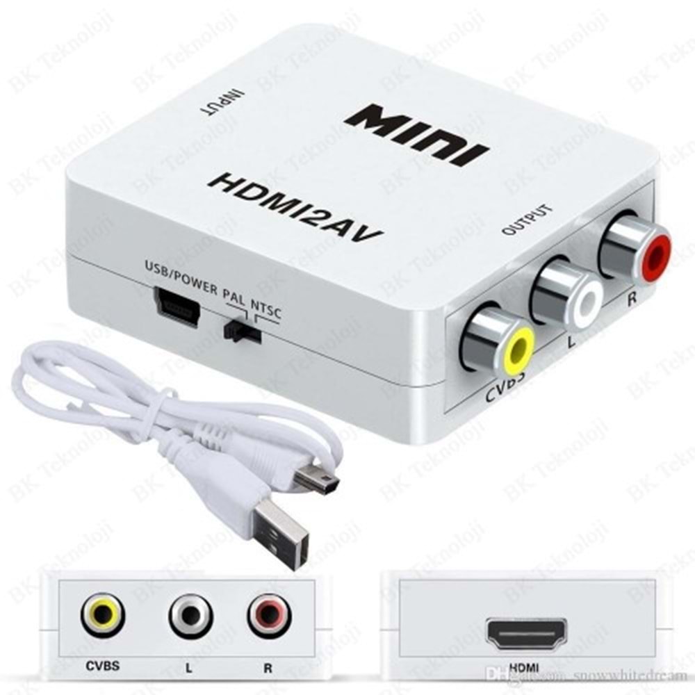 GABBLE GAB-HDAV HDMI2AV UP SCALER 1080P
