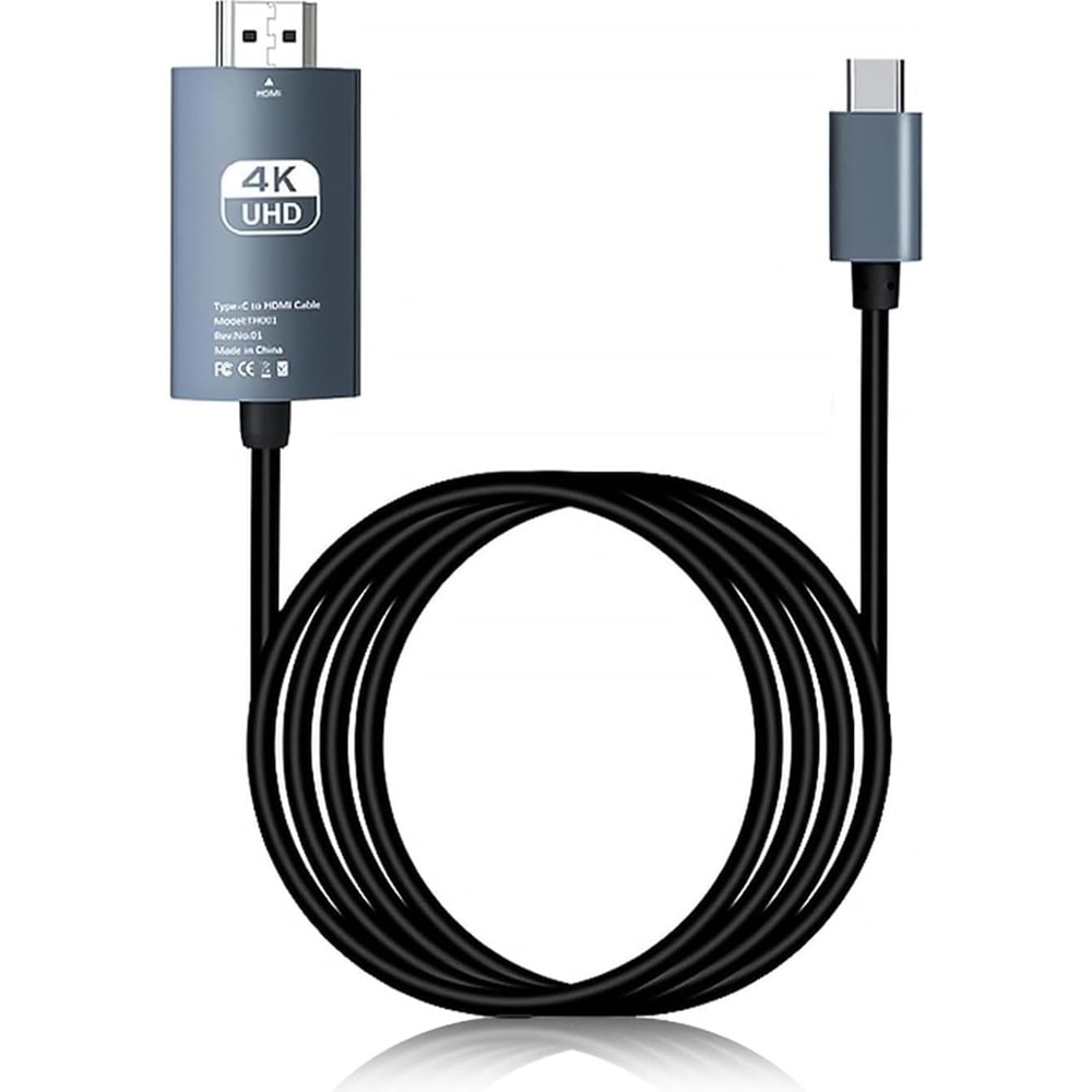 GABBLE GAB-TH05 TYPE-C TO HDMI TV 4K ÇEVİRİCİ KABLO