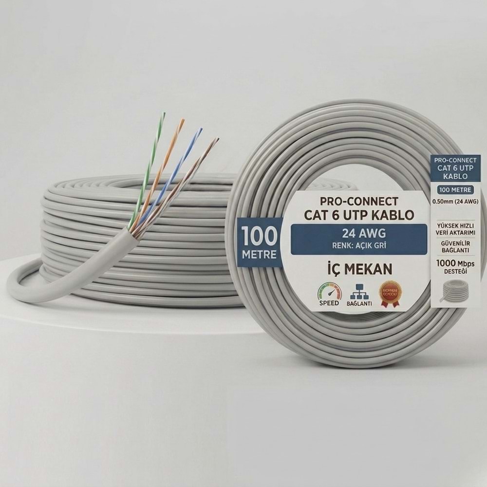 DATA CABLE CAT6 KABLO 100MT