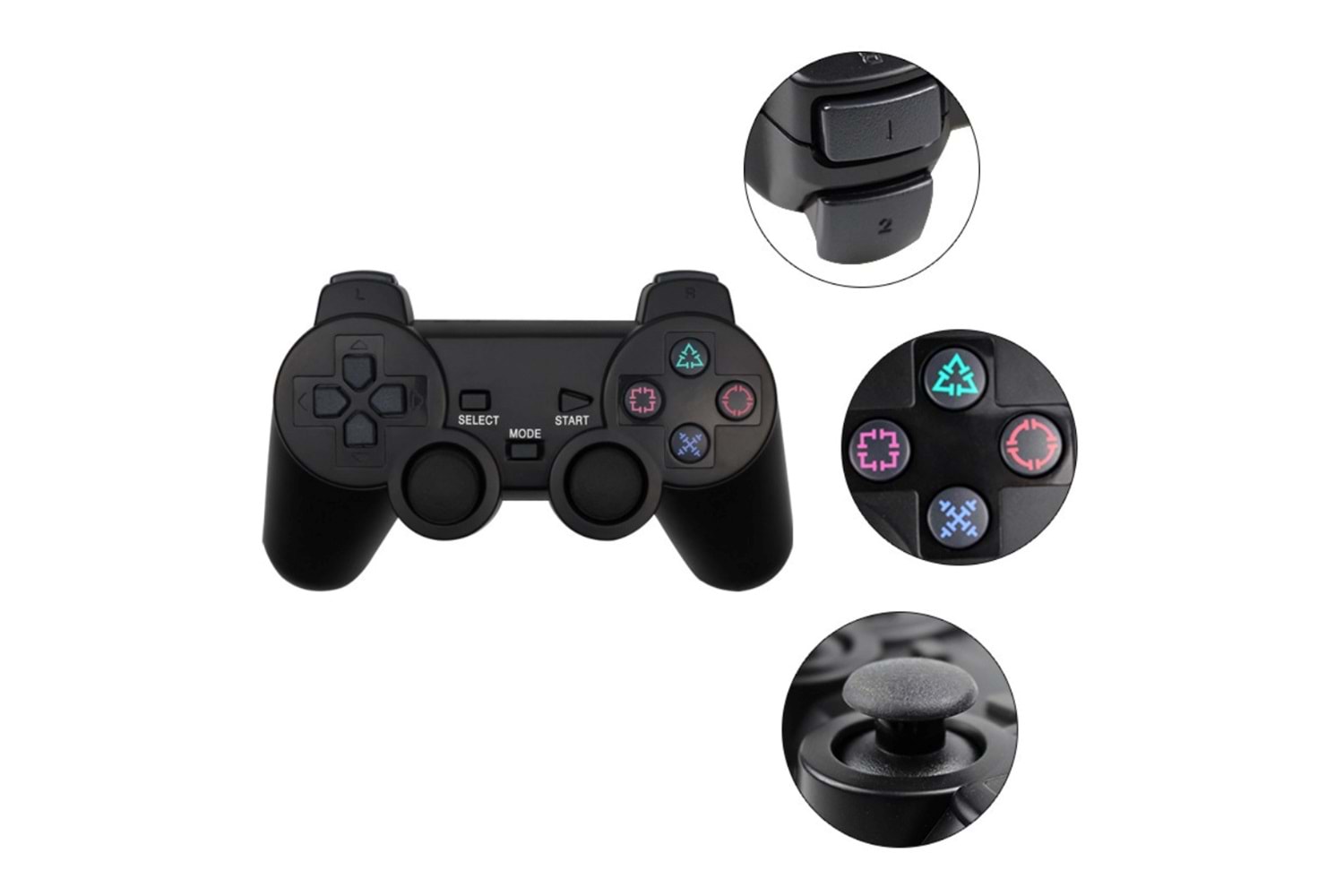 PLATOON PL-2860 PC/PS2/ ANALOG DUAL SHOCK WIRELESS GAME PAD