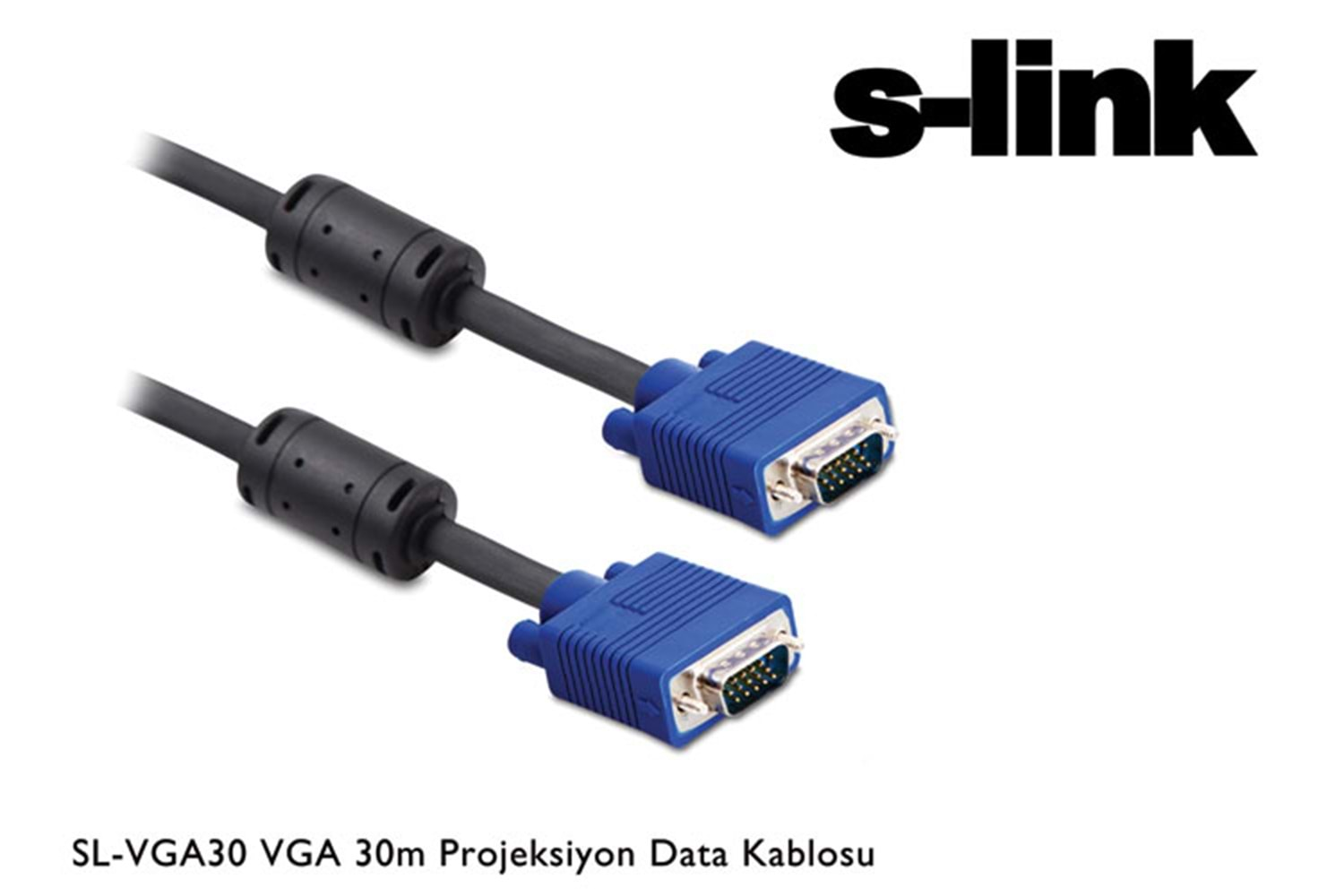 S-LINK SL-VGA30 VGA 30M PROJEKSIYON DATA KABLOSU