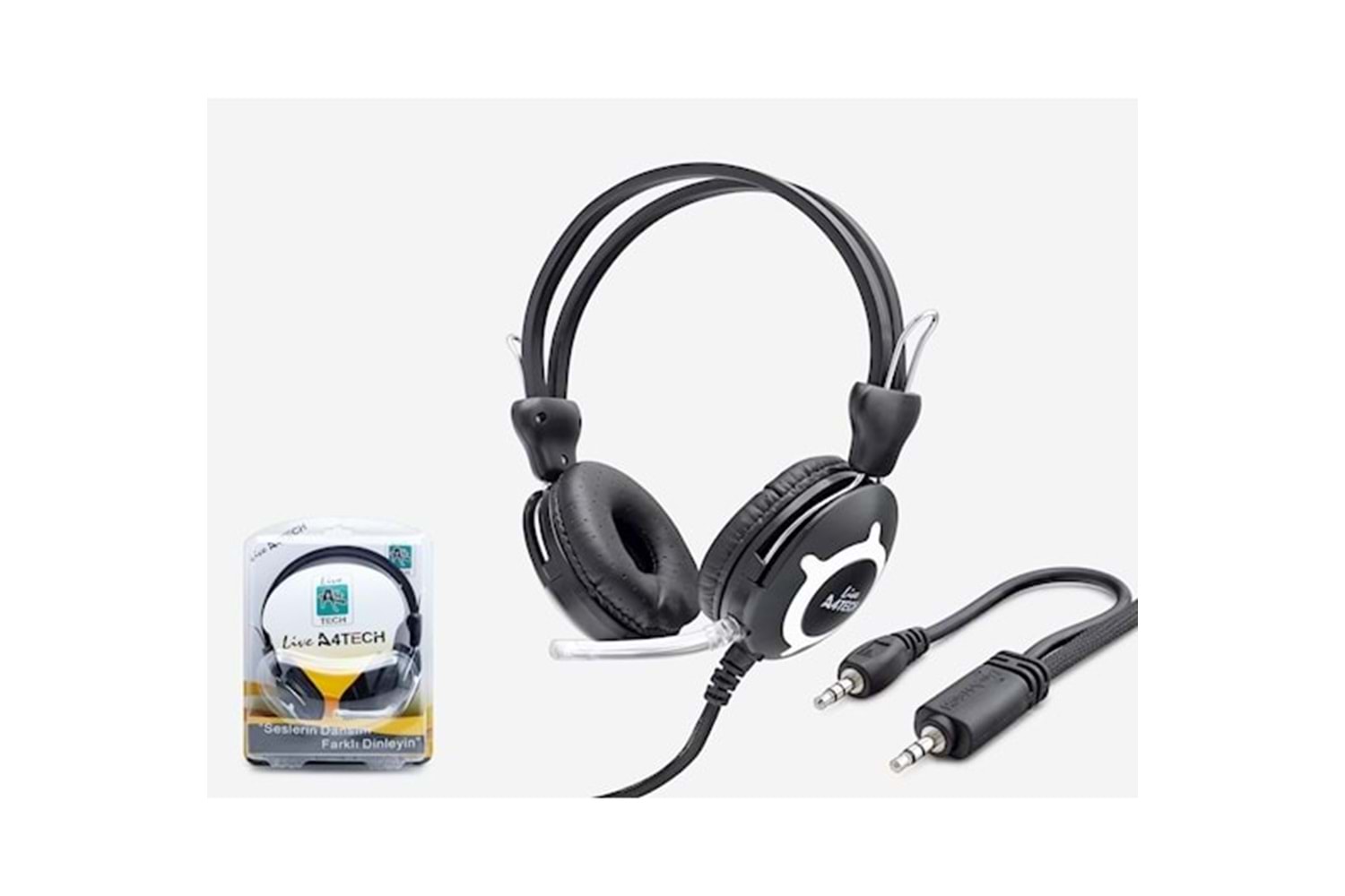 AS004/50 LIVE A4 TECH MİKROFONLU KULAKLIK