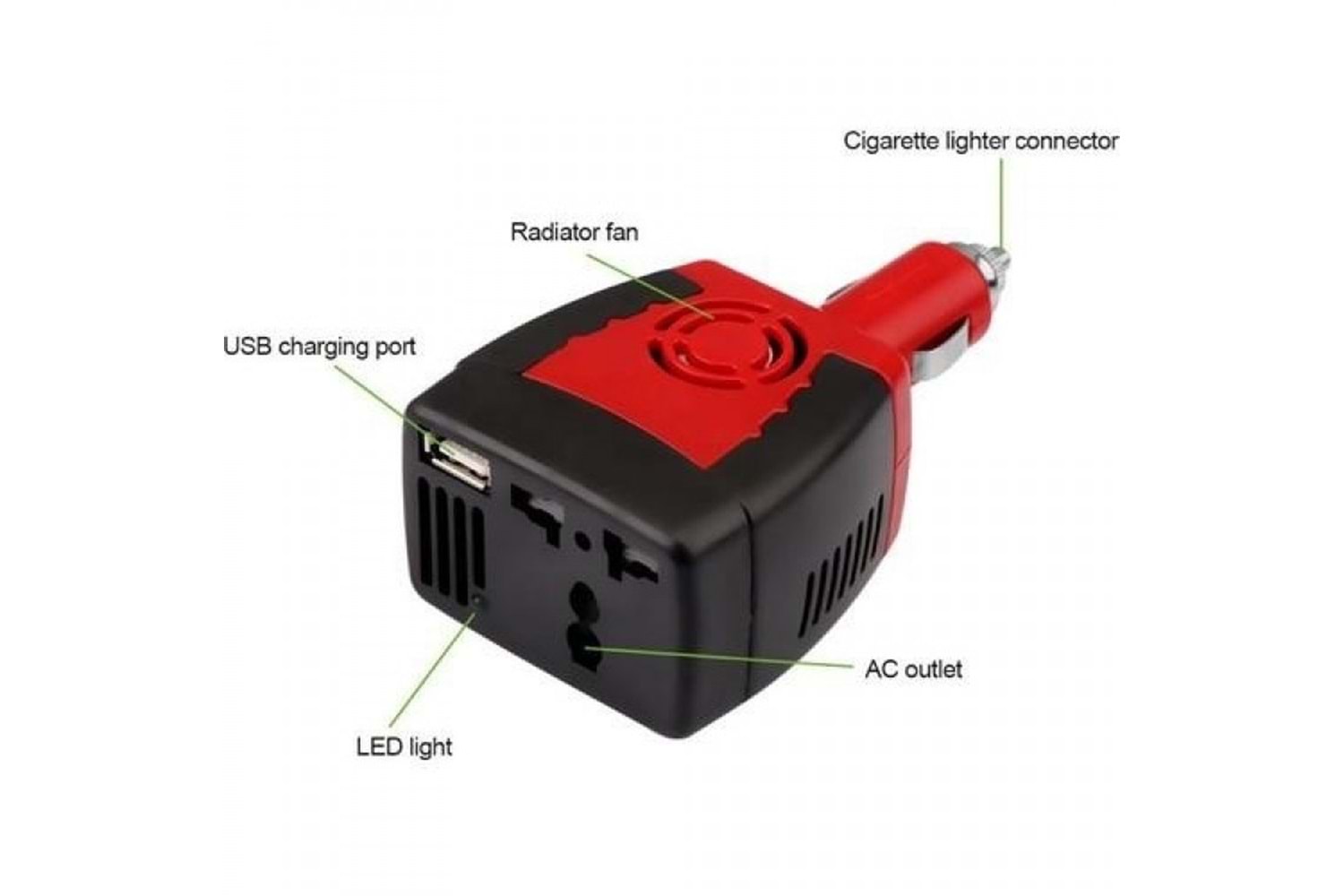 PLATOON PL-5669 ARAÇ ÇAKMAKLIK 150W POWER INVERTER