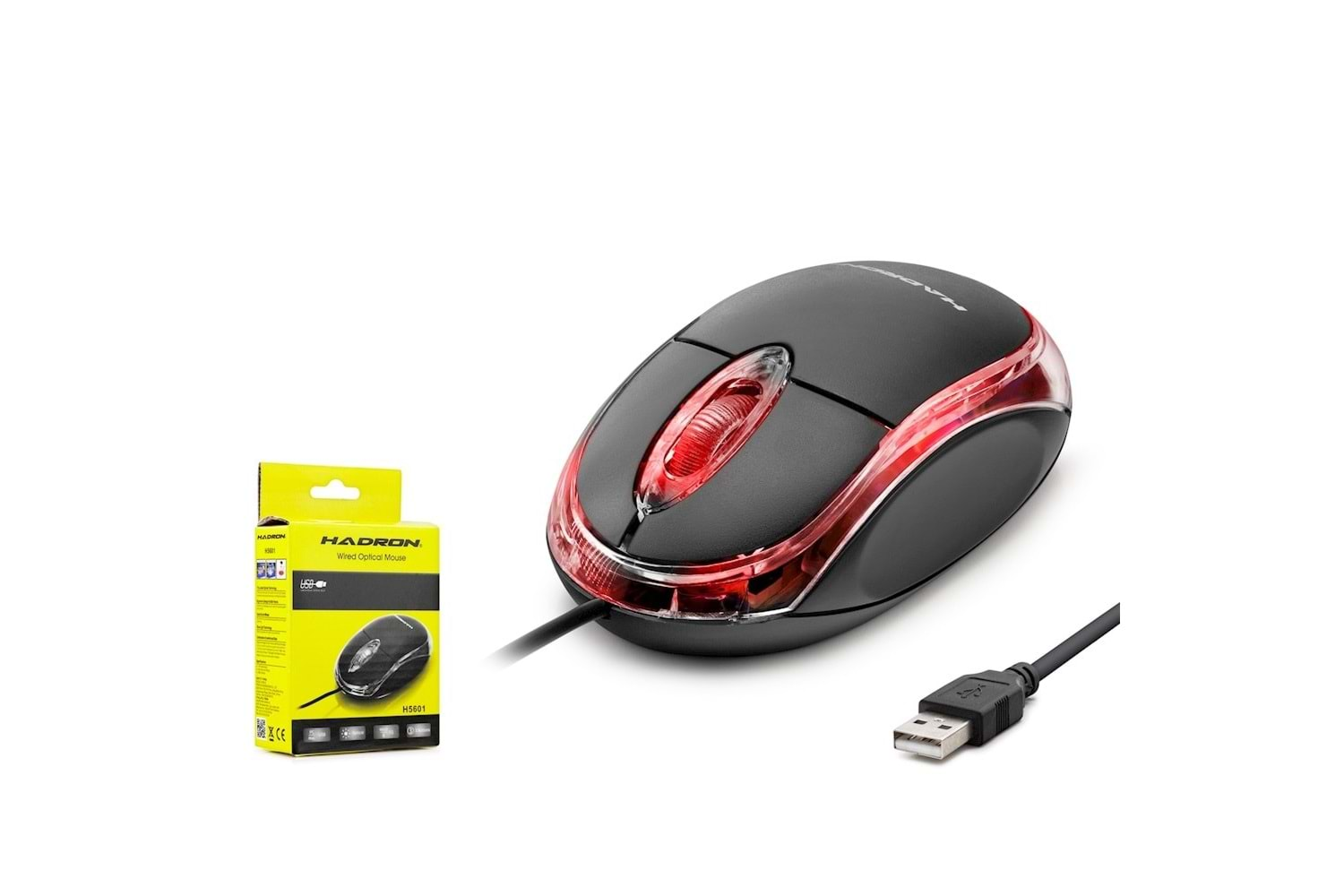 HADRON HDX3251(5601) MOUSE KABLOLU USB LEDLİ