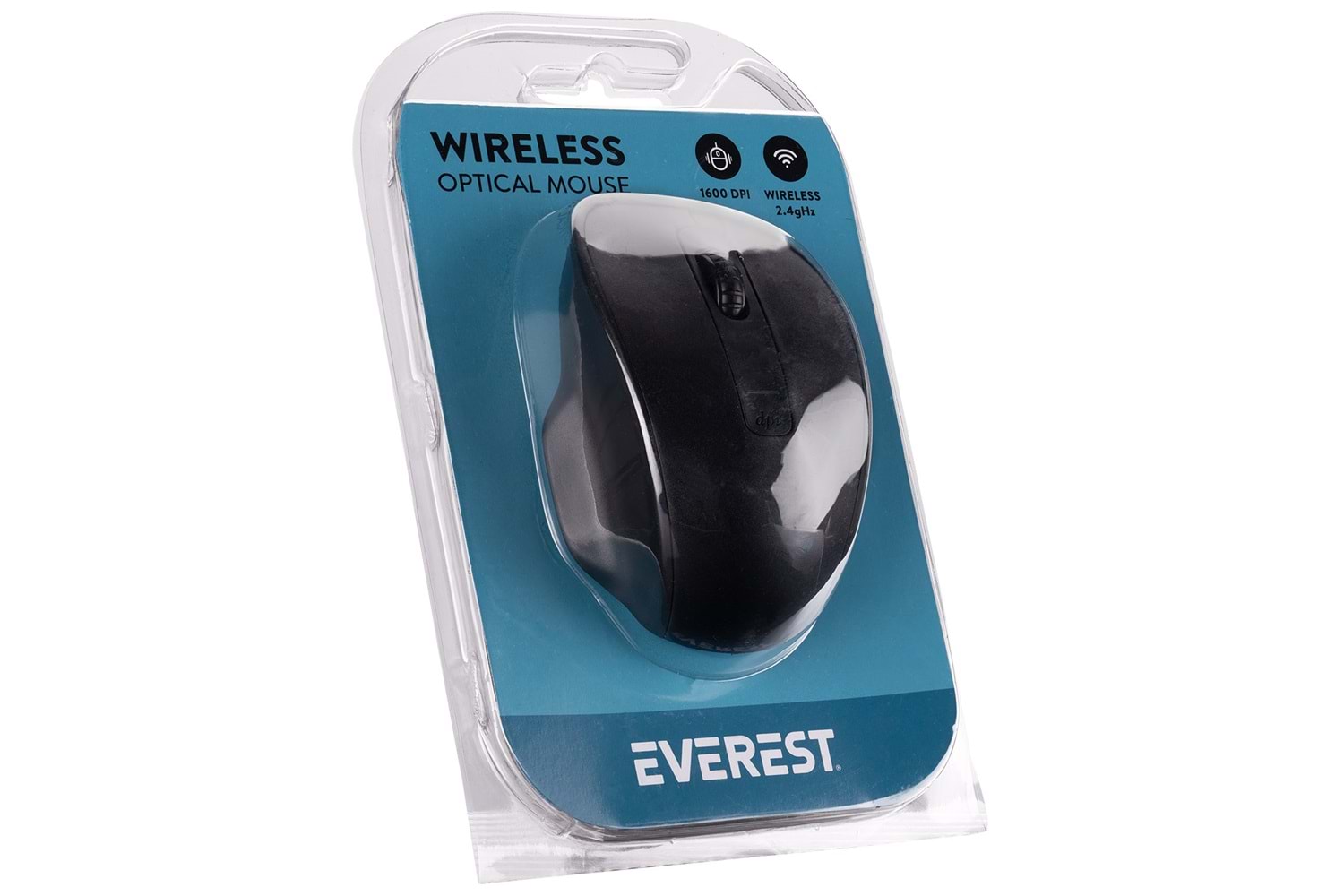 Everest SM-803 Usb Siyah 800/1200/1600dpi Kablosuz Mouse