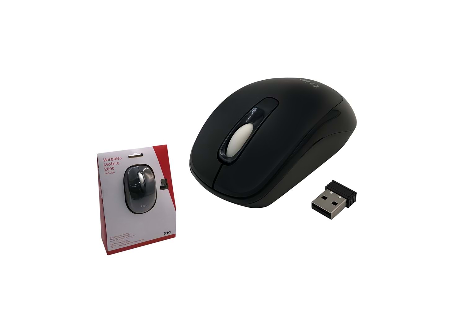 TRİO TR2000 WIRELESS MOBILE MOUSE (SİYAH)