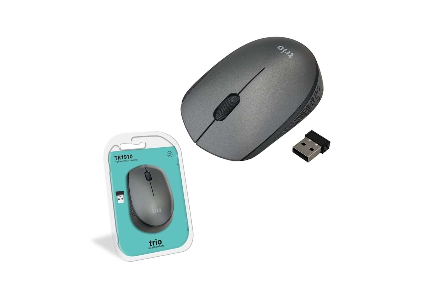 TRİO TR1910 USB SİYAH 2.4Ghz WIRELESS MOUSE