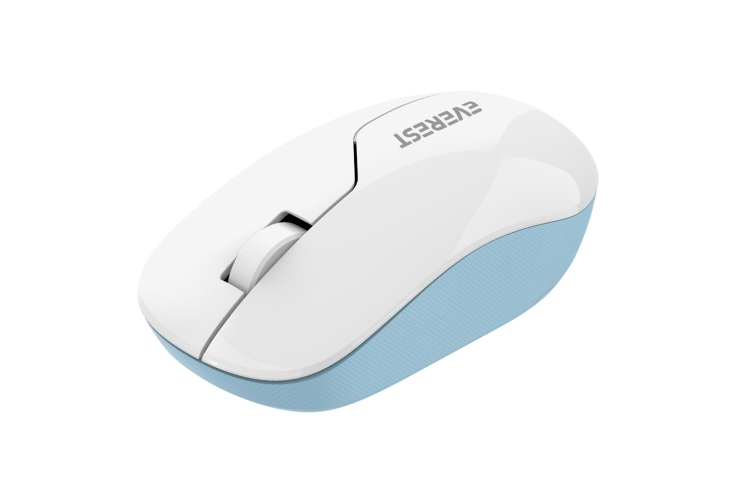 Everest SMW-973 Usb Beyaz/Mavi 2.4Ghz Kablosuz Mouse