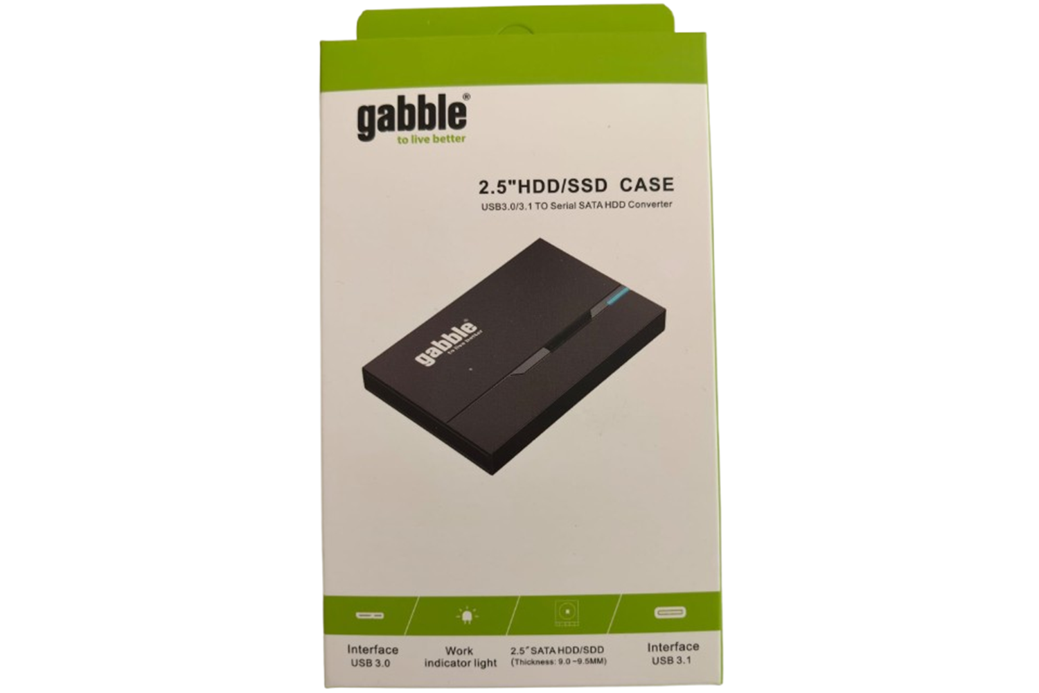 GABBLE GAB-HK249 USB 3.0 HADRDISK KUTUSU 2.5'' (HK99)