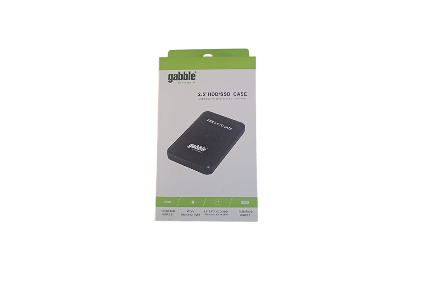 GABBLE GAB-HK246 USB 3.0 HARDDİSK KUTUSU 2.5''(HK79)