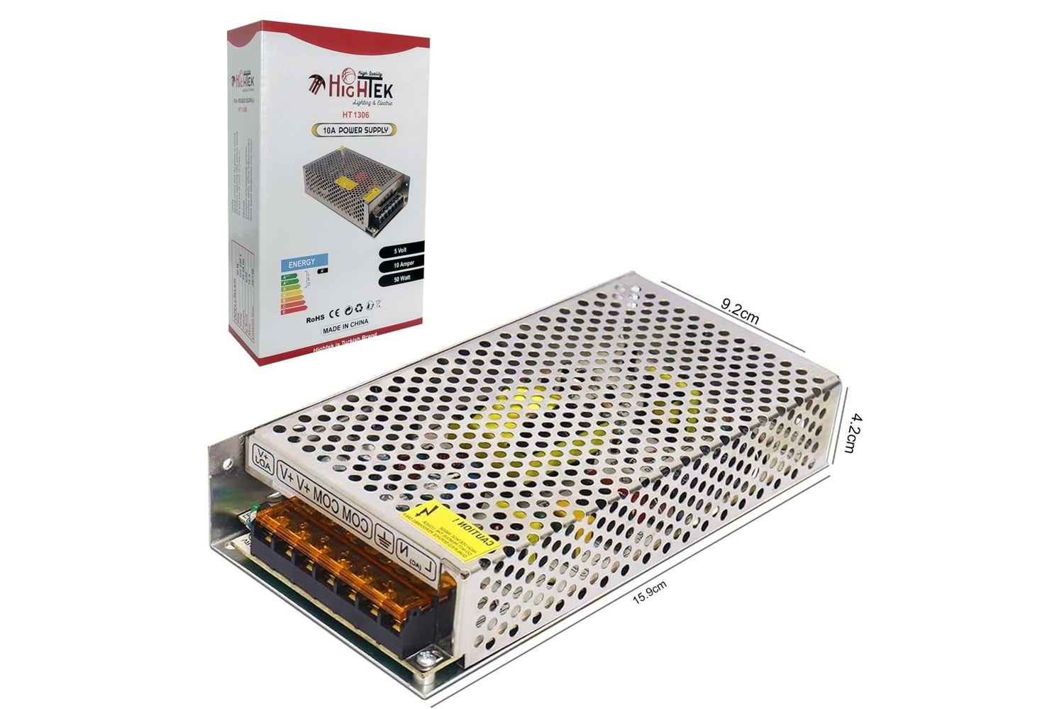 HIGHTEK HT-1115 12V 10A GÜVENLİK ADAPTÖR
