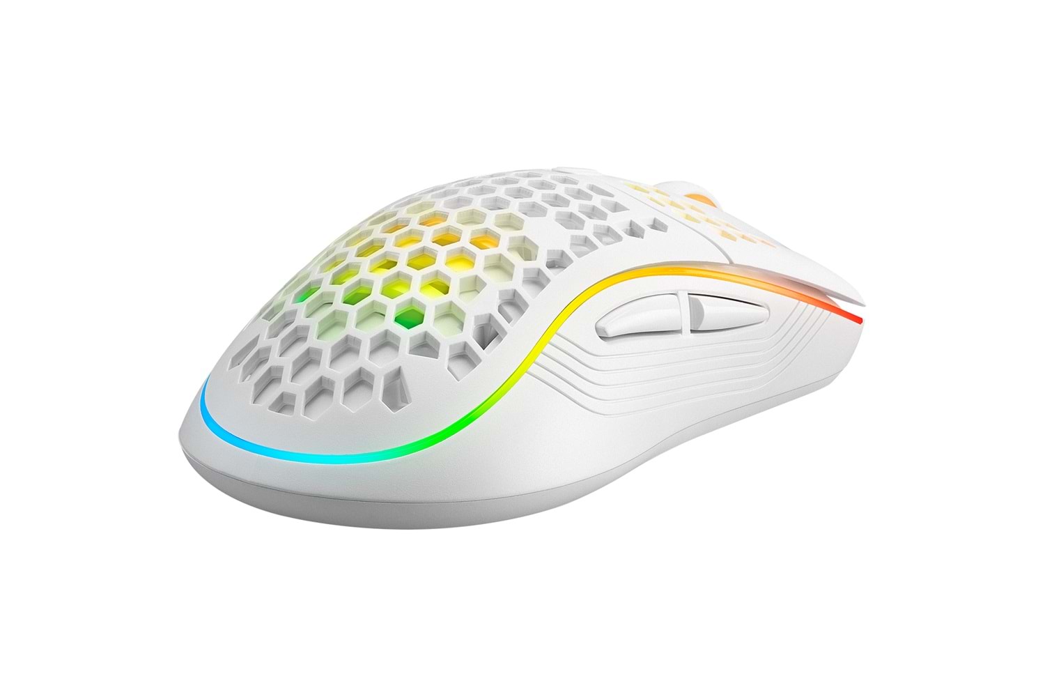 TRİO G907 3200dpi BEYAZ RGB LEDLİ GAMING OYUNCU MOUSE