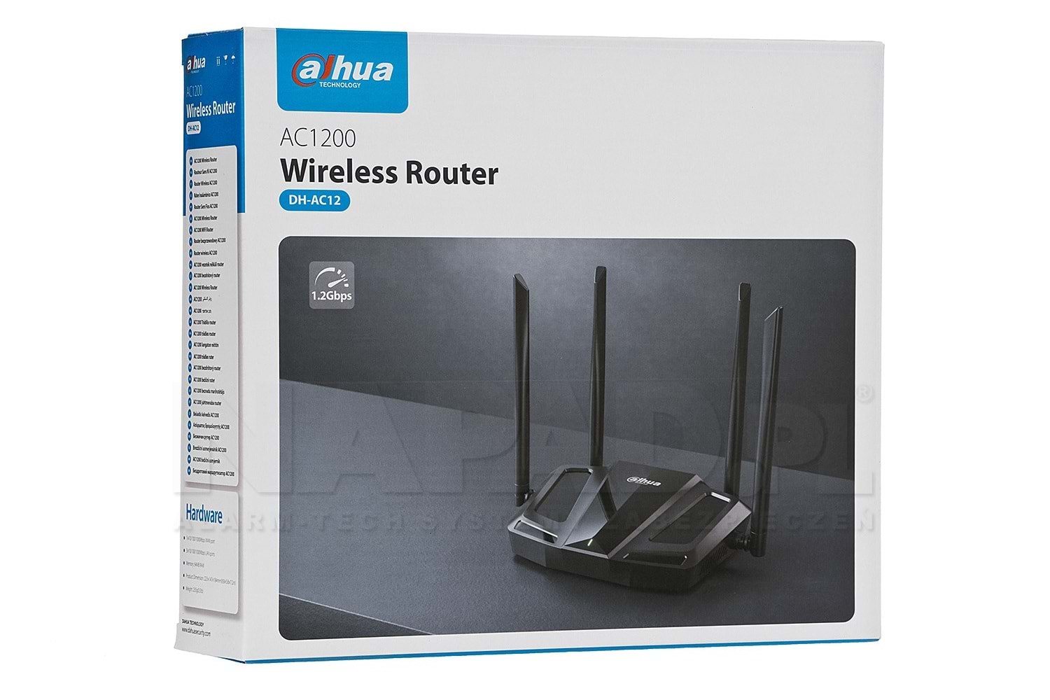DAHUA DH-AC12 AC1200 4 PORT 10/100/1000 5GHZ WIRELESS ROUTER