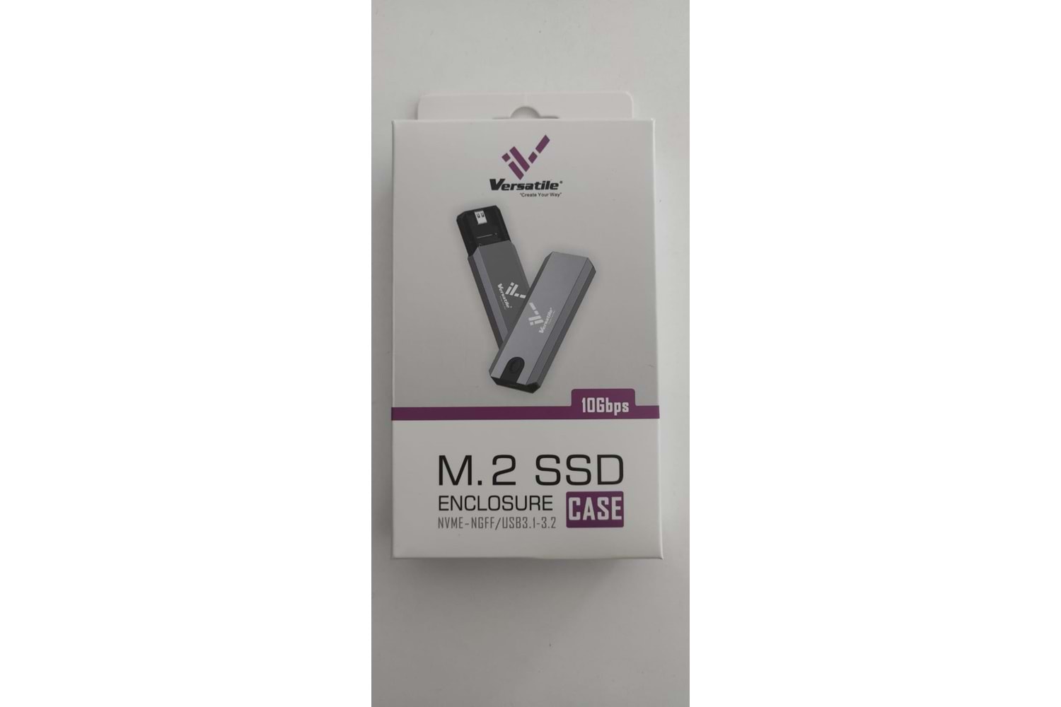 VERSATİLE M.2 SSD KUTU NVME-NGFF/USB 3.1-3.2