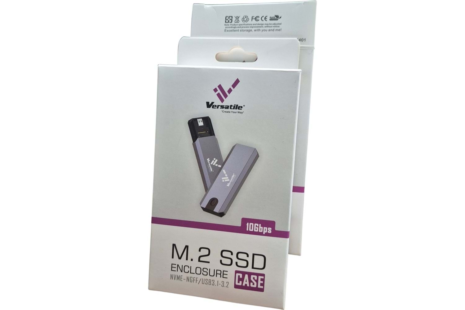 VERSATİLE M.2 SSD KUTU NVME-NGFF/USB 3.1-3.2