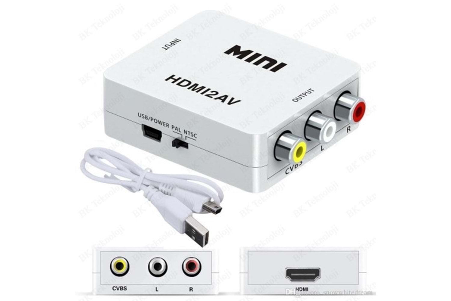 GABBLE GAB-HDAV HDMI2AV UP SCALER 1080P