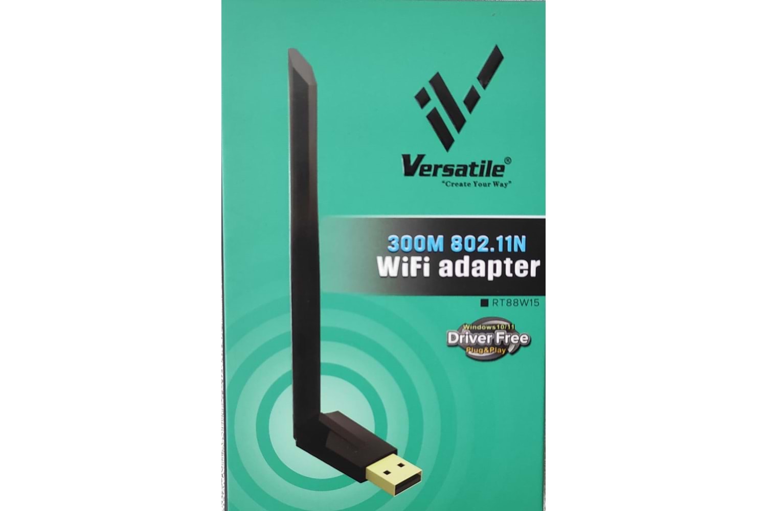 VERSATILE USB WIFI ANTENLİ RT88W15 300M 802.11N