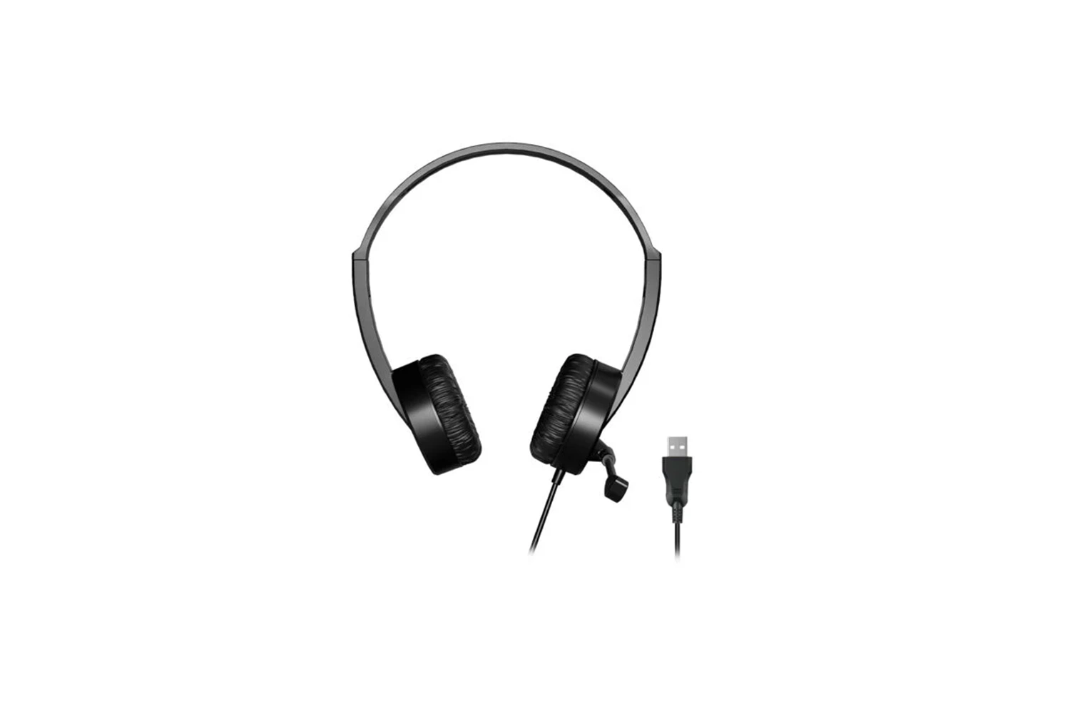 Lecoo HT106 USB Kablolu Mikrofonlu Kulak Üstü Kulaklık Siyah