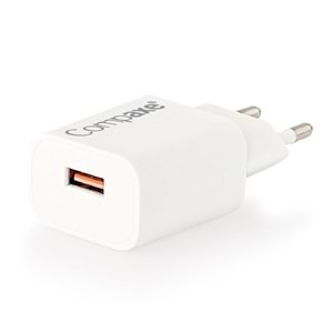 COMPAXE CTA-150QC 18W 5V3A/ 9V 2A/ 12V 1.5A QC ADAPTÖRBEYAZ