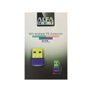 Alfanet W103 Usb 150Mbps Mini Wireless Adapter