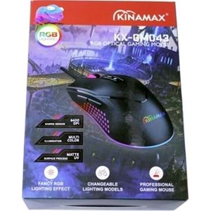 Kinamax Kx-Gm043 Running Rgb Light Gaming Mouse