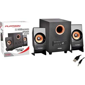 PLATOON PL-4242 2+1 SPEAKER USB/SD/FM