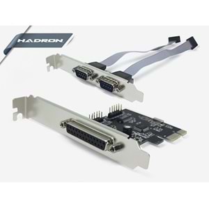 HADRON HR2214/50 PCI EXPRESS CARD 2 SERİ + 1 PARALEL PORT LPT COM