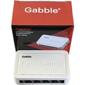 GABBLE GAB-SWC05 5 PORT ETHERNET SWİTCH