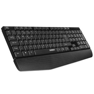 Everest KB-951U Siyah USB Bilek Destekli Q Standart Ofis Klavye