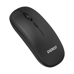 Everest SM-BT12 Siyah 2,4 ghz + Bluetooth + Kablosuz Mouse