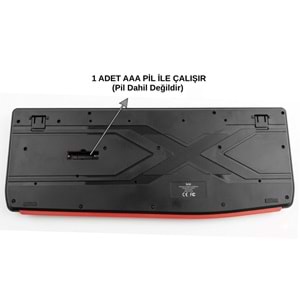 TRİO TRK300 KABLOSUZ KLAVYE MOUSE SET