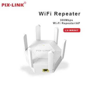 PIX-LINK GAB-WR56T 6 ANTEN ACCESS POINT REPEATER ROUTER 1200Mbps WiFi ADAPTÖR